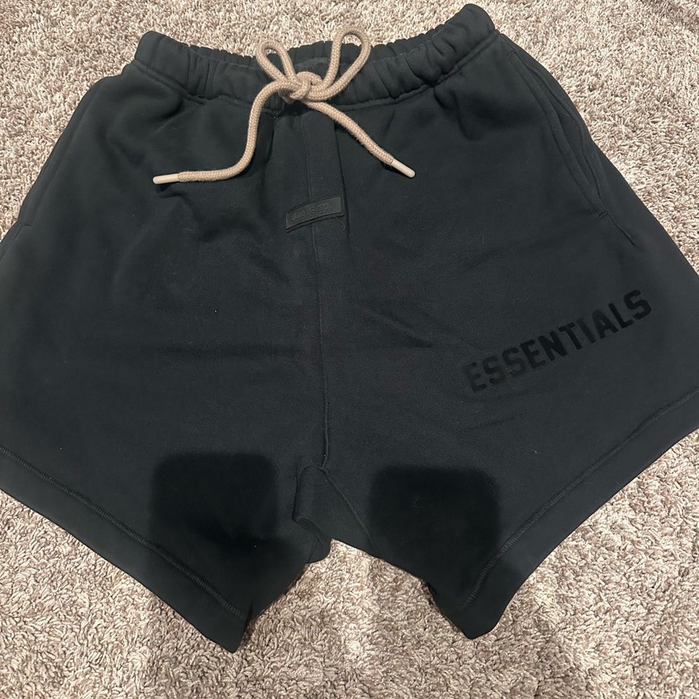 Essentials Fear of God Black Casual Shorts